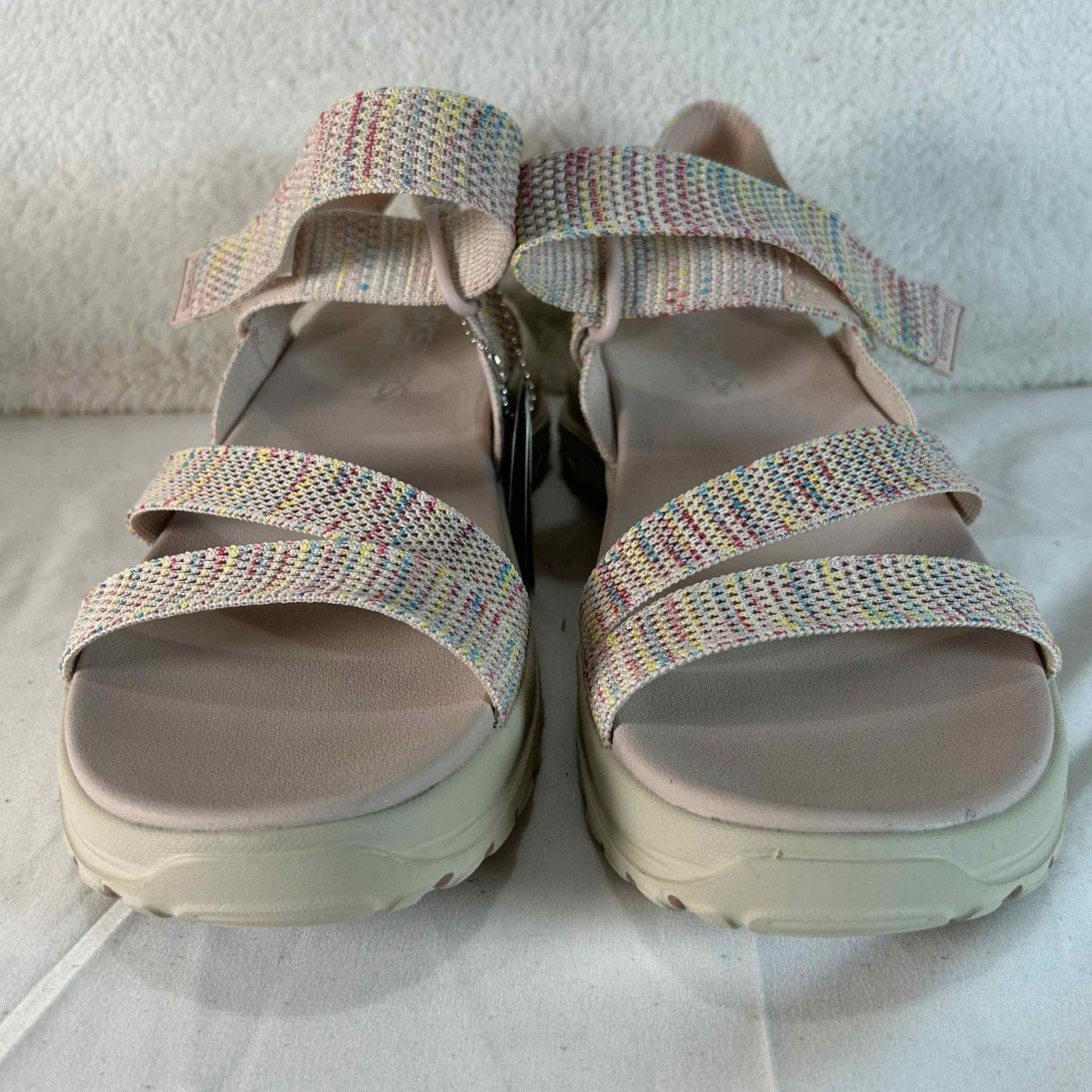 Skechers Reggae Bound Sweet Crush Vegan Machine Washable Sandals Women’s 11 New