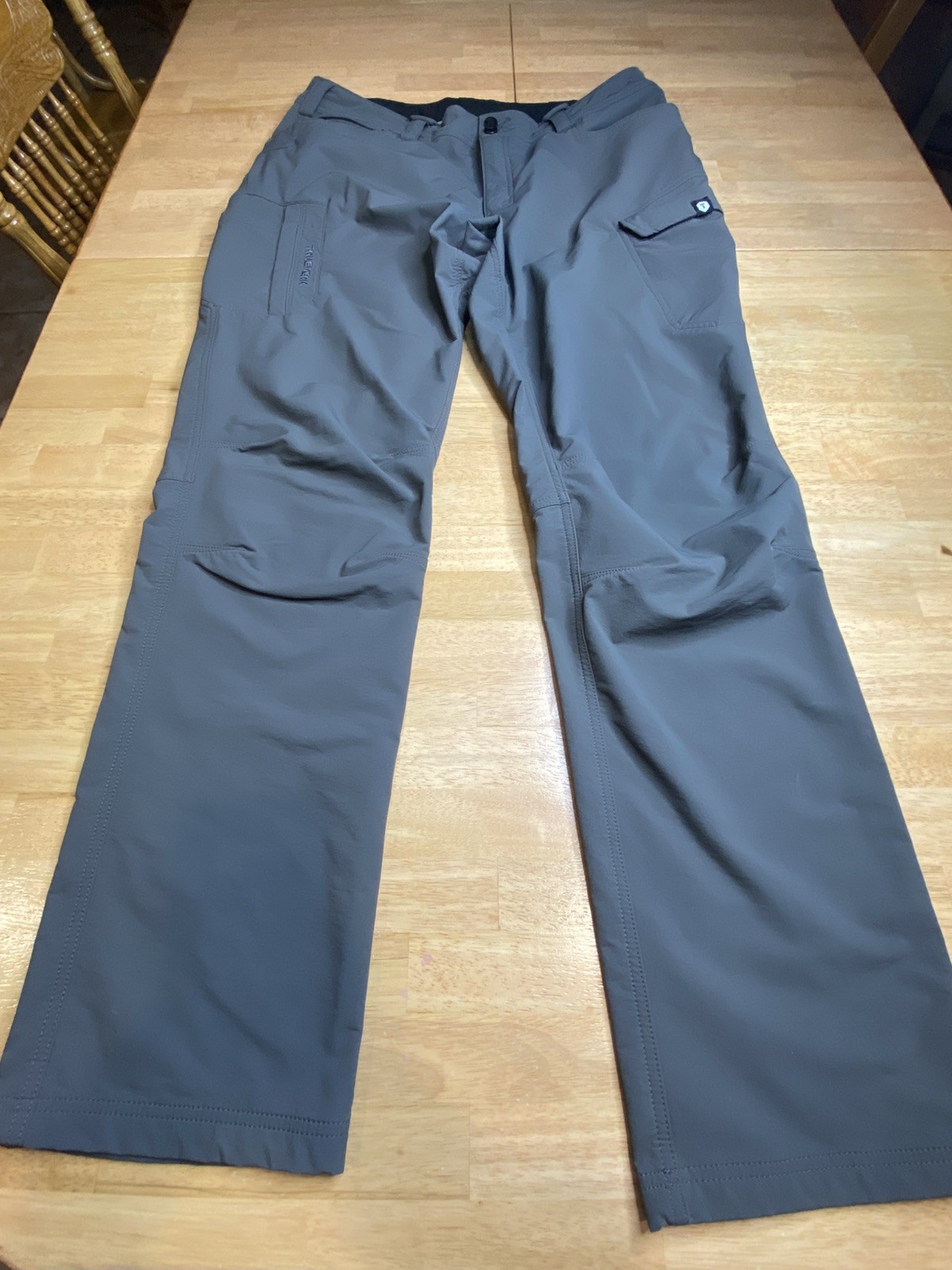 Truewerk T1 Werkpant men’s 38×34 Gray Cargo Tactical softshell workwear pants(G)