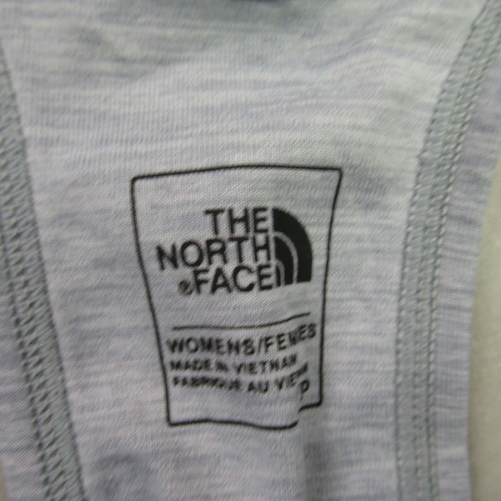 North Face Shirt Womens Small Sleeveless Crew Neck Lightweight Workout Gray