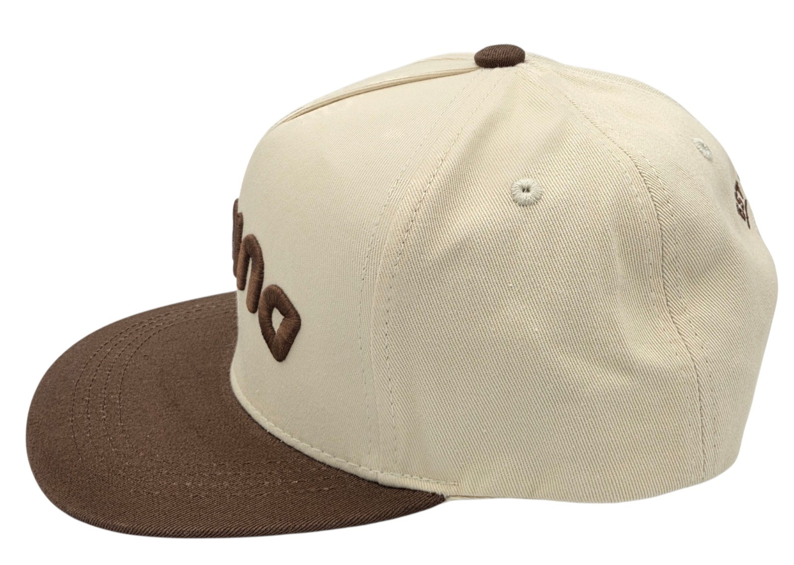 Dunkin Donuts Est 1950 Upside Down Logo Snapback 2-Tone OSFM Hat Cap NEW NWOT