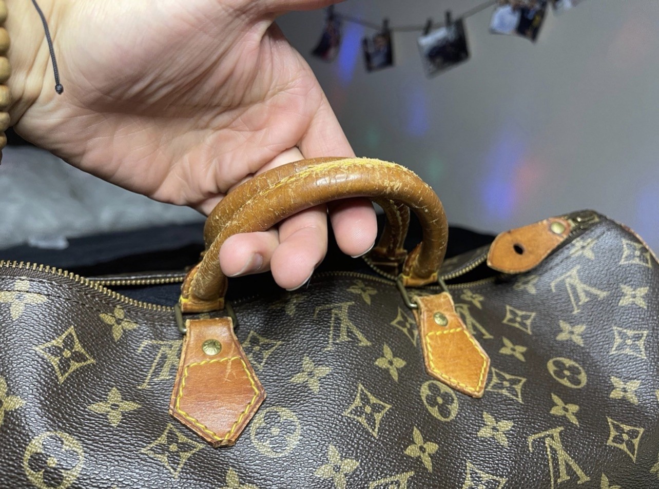 Louis Vuitton Speedy 40 Monogram Duffle Bag Travel