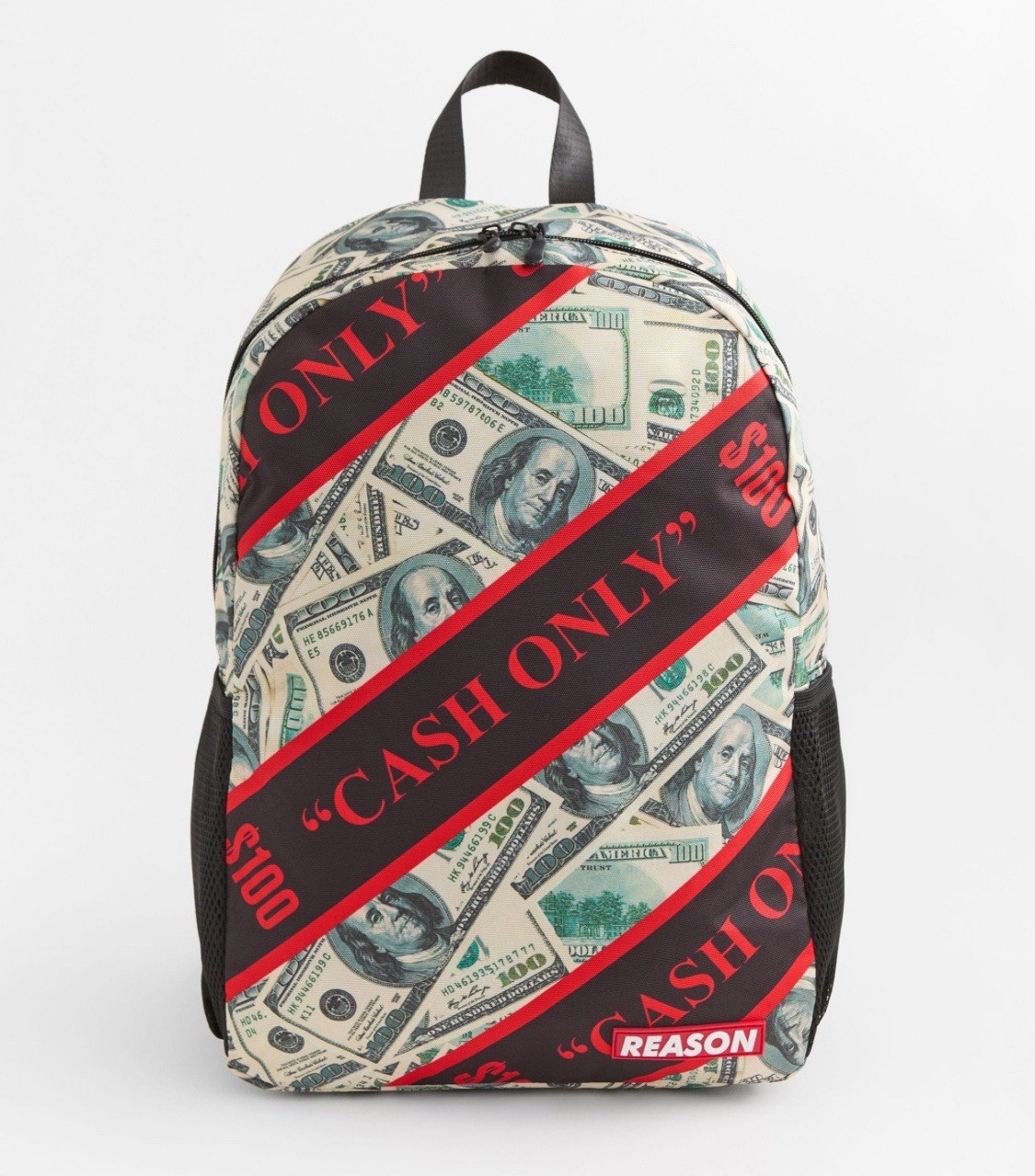 Cash Only Backpack Money Back Pack