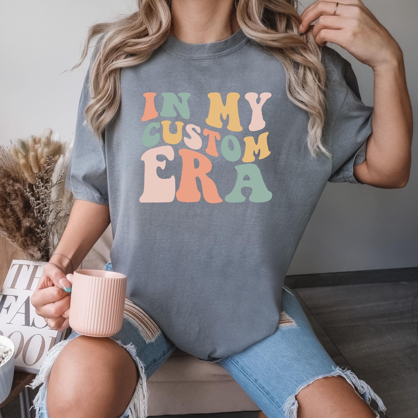 In My Custom Era Personalized T-Shirt Custom Name Gift Unisex Graphic Tee