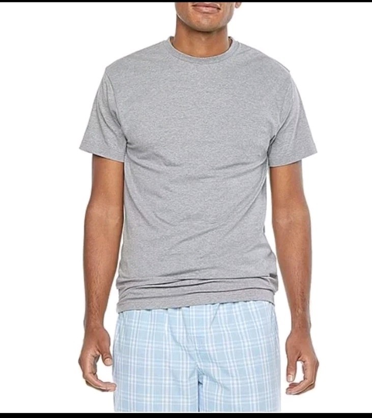 Stafford 4-Pack Men’s 4XL Big Dry+Cool Breathable Mesh Crew-Neck Cotton T-Shirts