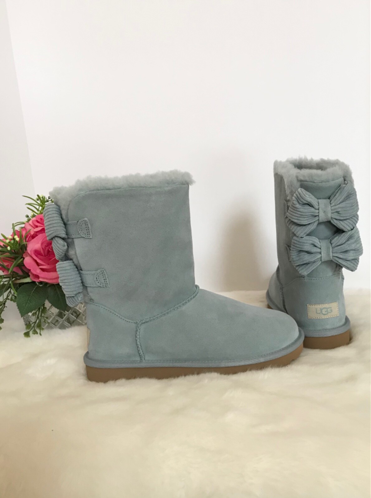 UGG Bailey Corduroy Bow