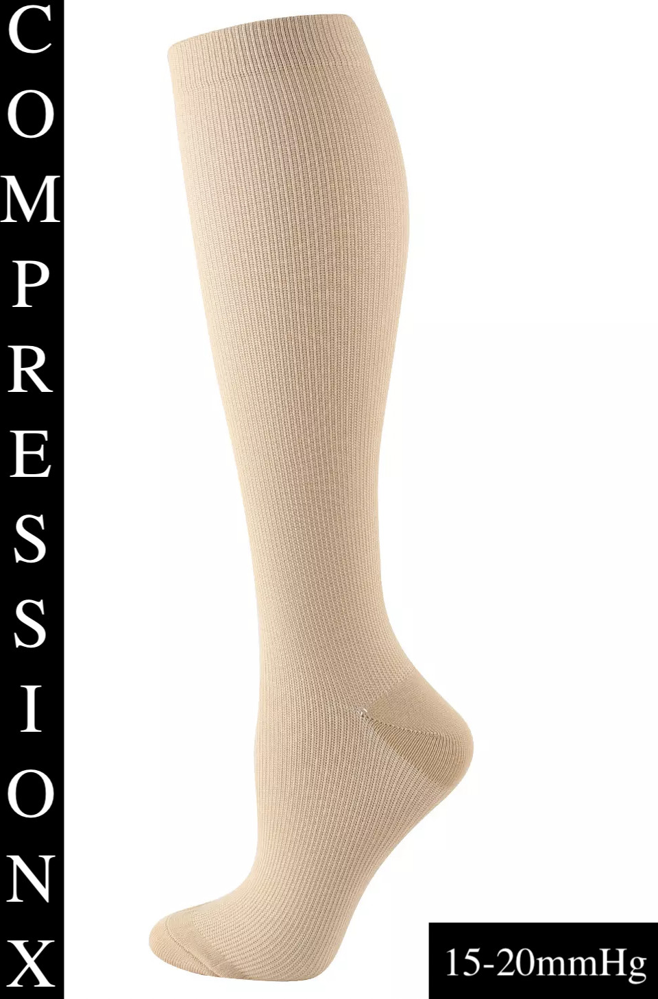 Big N Tall Compression X Socks Pain Relief Calf Leg Foot Support Stocking 4XL