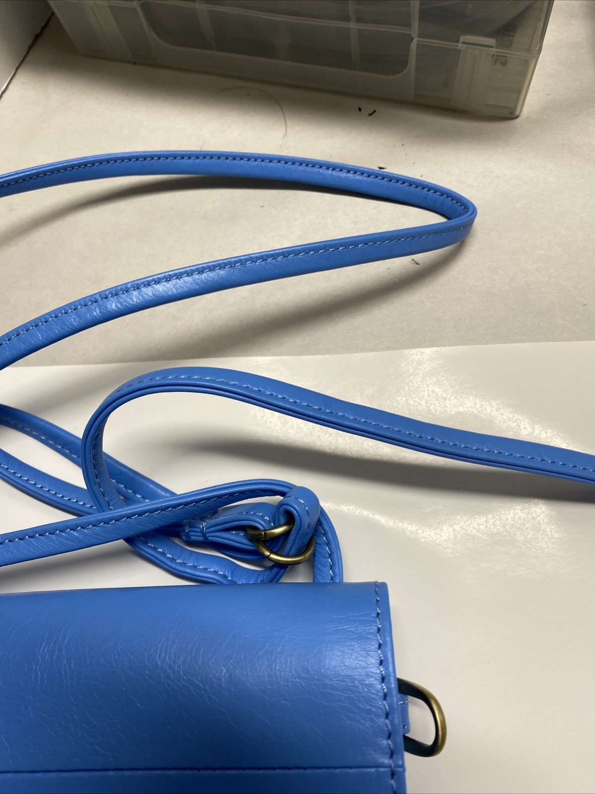 HOBO Jill Wallet Women’s Crossbody Bag Purse in Tranquil Blue
