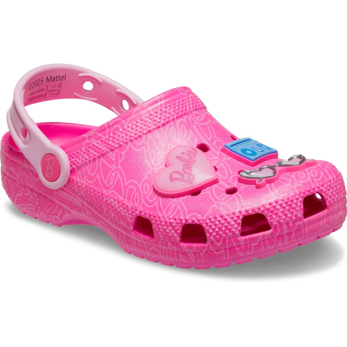 Crocs Kids Mattel Pink Barbie Classic Clogs
