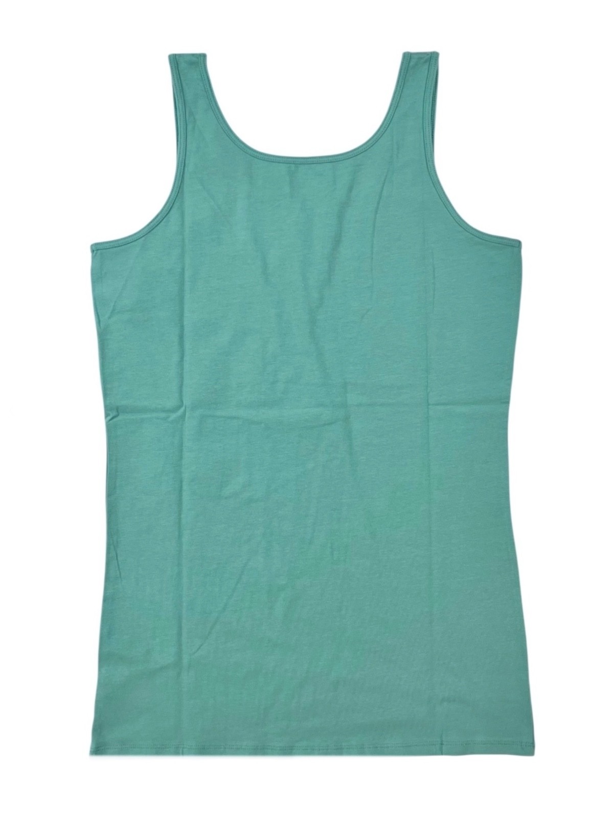 Duluth Trading Company Womens No-Yank Tank Wide Strap/ Sage Size Medium NWT