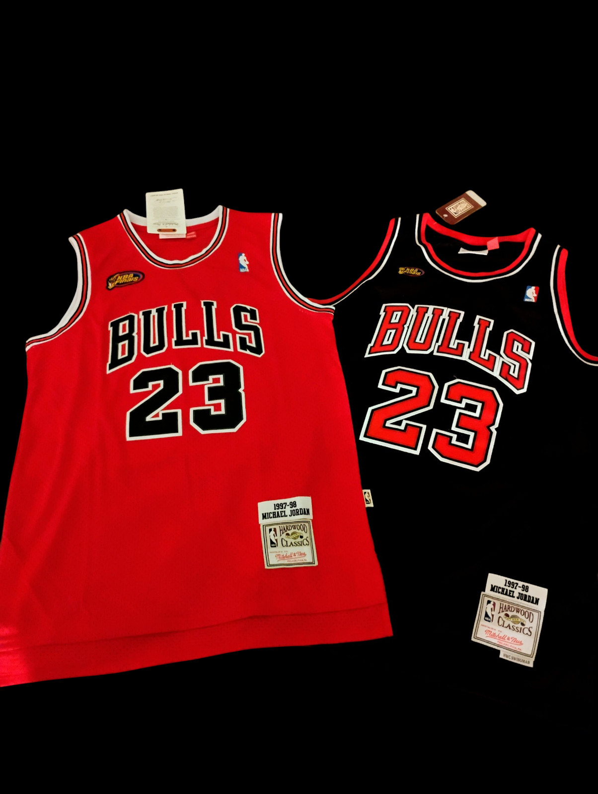 Michael Jordan Jersey #23 Chicago Throwback Bulls Jersey Men’s Sizes
