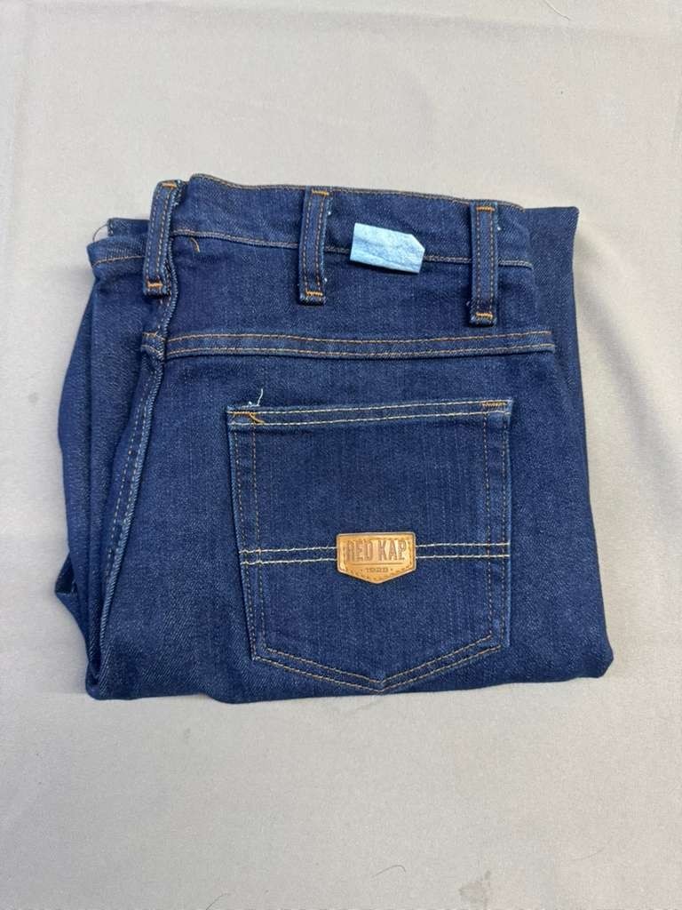 Red Kap PD90 Men’s Dura-Kap Flex Work Jeans – Prewashed Indigo