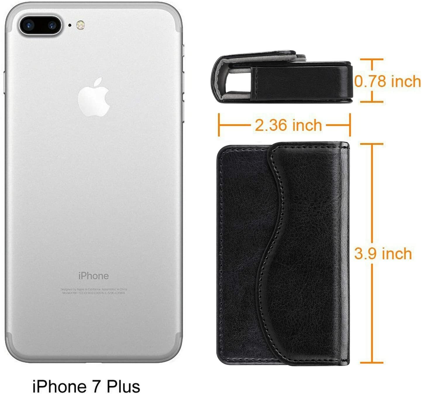 Business Card Holder/Credit Card Wallet PU Leather Universal Card Case Organizer