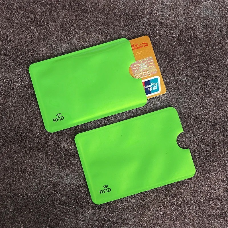 10PCS Anti RFID Blocking Card Sleeve-Secure Credit/Debit Card Holder ID Wallet