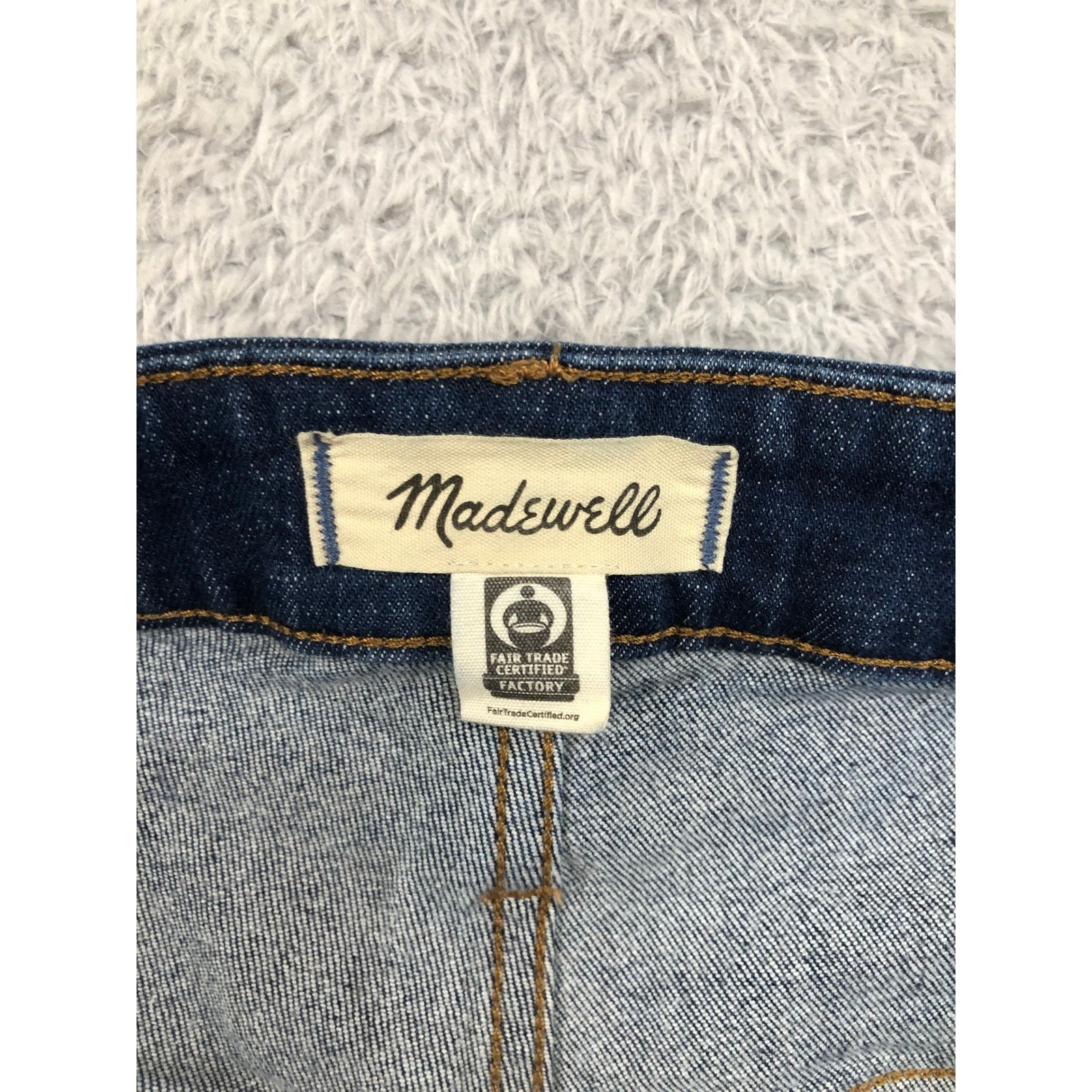 Madewell Jeans Women 24W (48×28) Blue The Perfect Vintage Wide Leg High Rise
