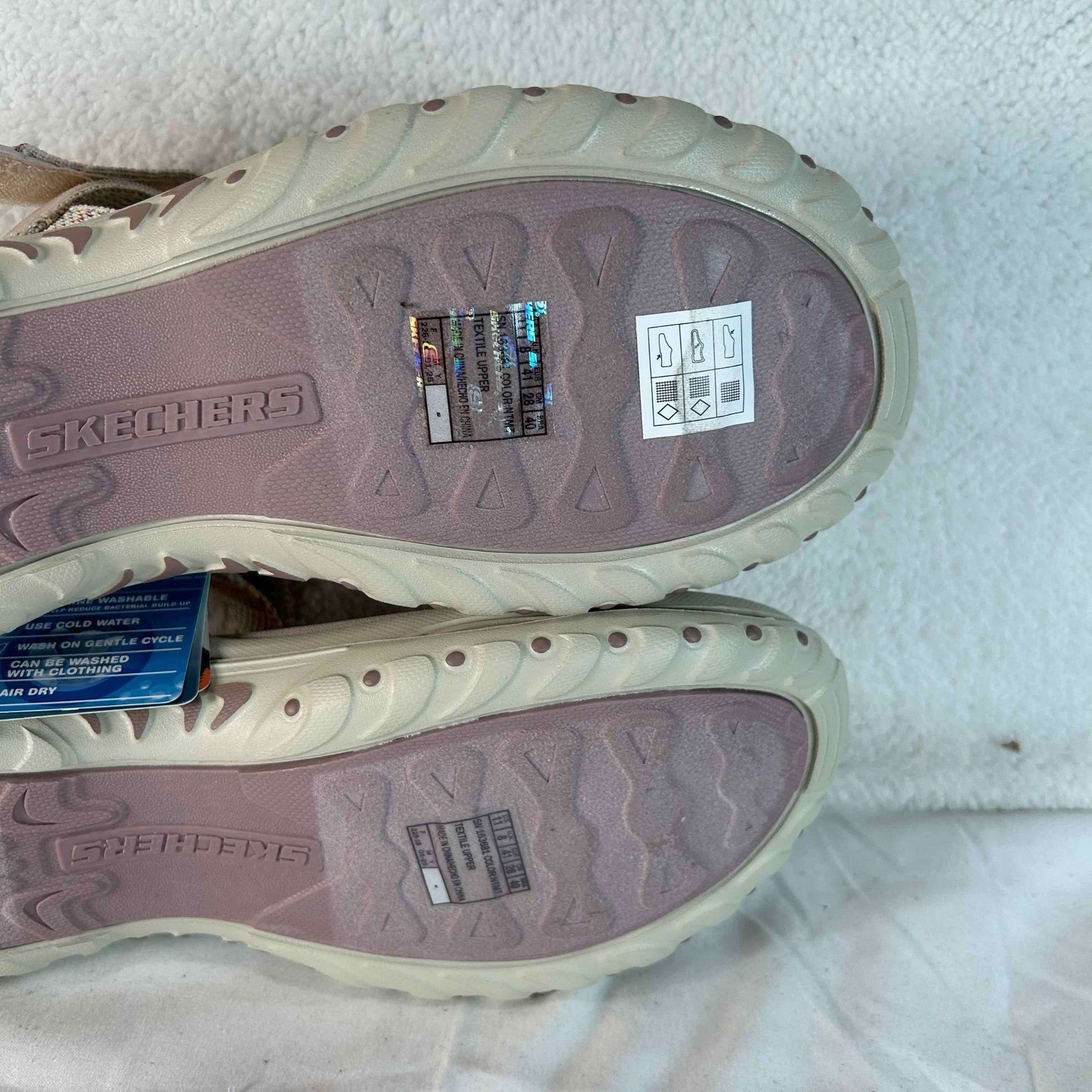 Skechers Reggae Bound Sweet Crush Vegan Machine Washable Sandals Women’s 11 New