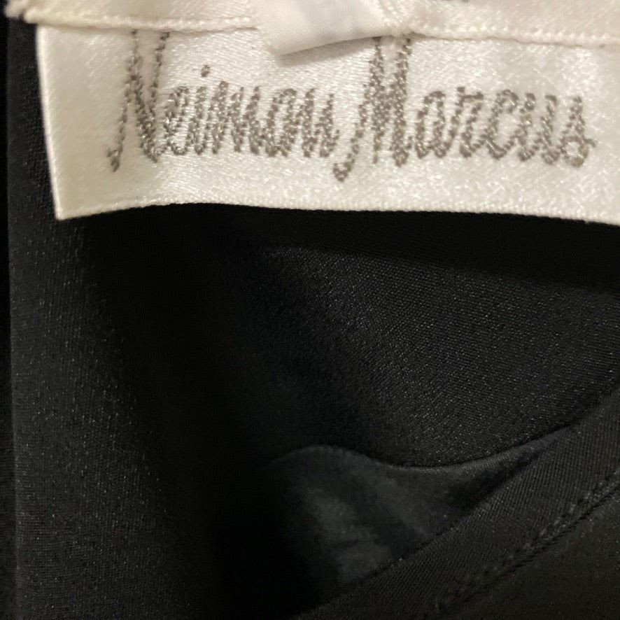 Dadgley Mischka Neiman Marcus Small Womans Evening Black Dress