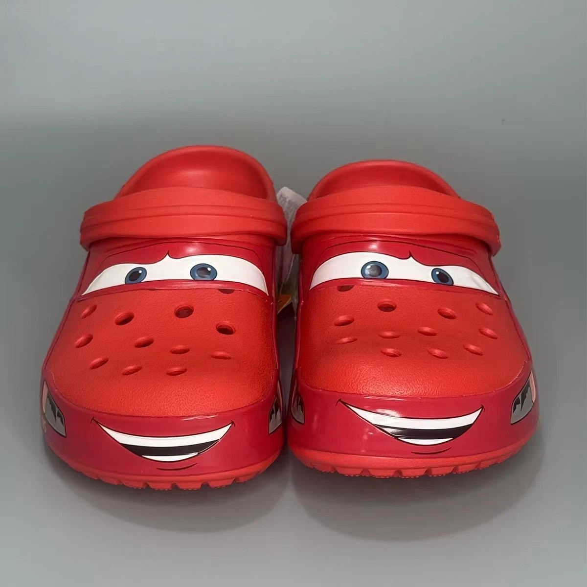 NEW Crocs Lightning McQueen Clog Adult Shoe Limited Classic No Lightup
