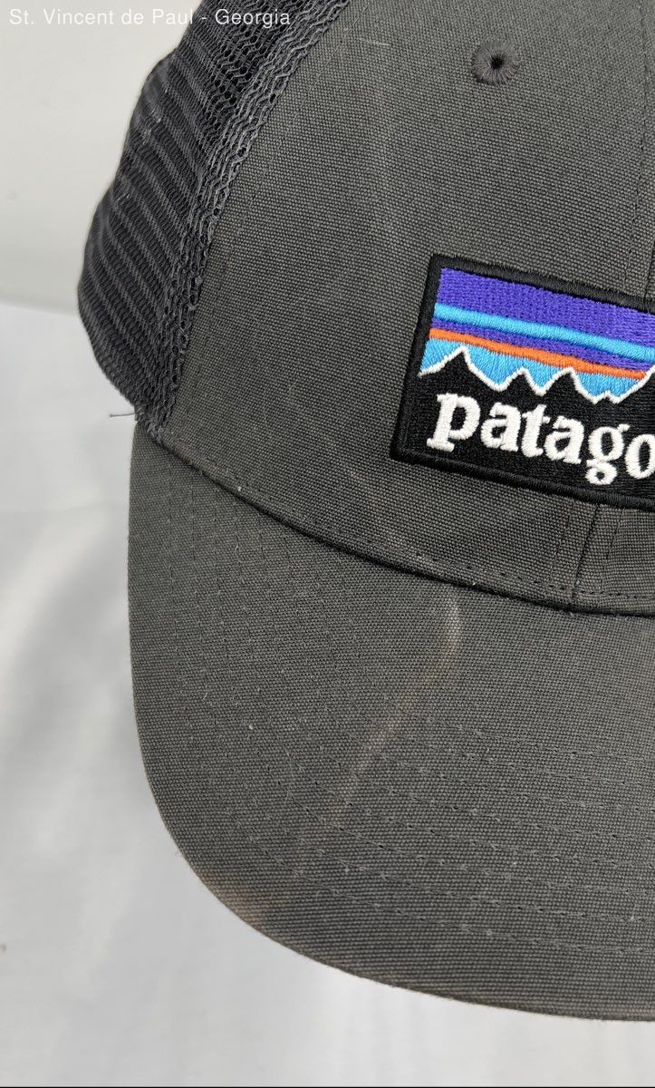 Patagonia P6 LoPro Snapback Trucker Hat Gray Mesh Back Six Panel NetPlus One Sz
