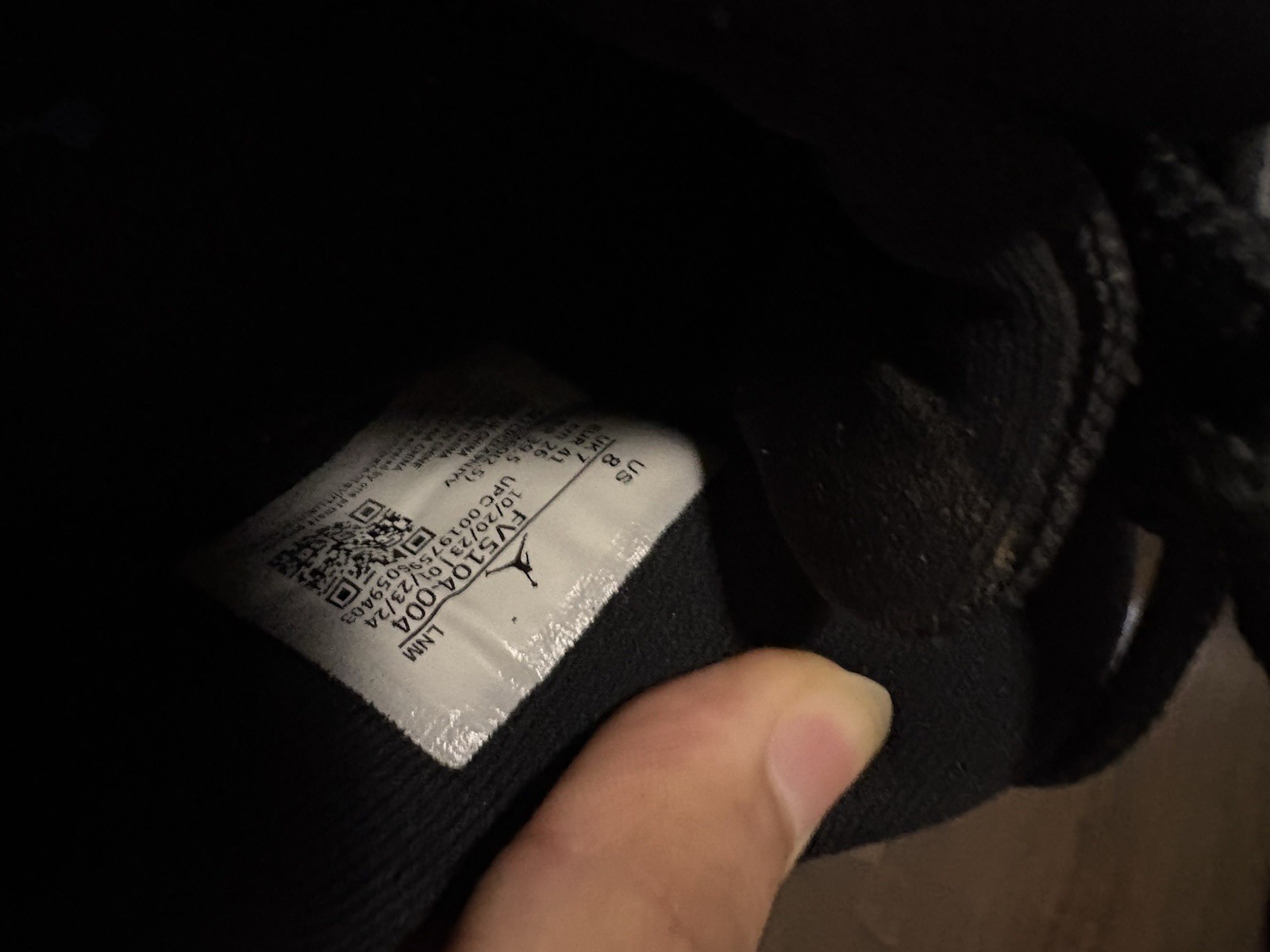 Jordan Air Jordan 11 Retro Low Black/White US 8 FV5104-004