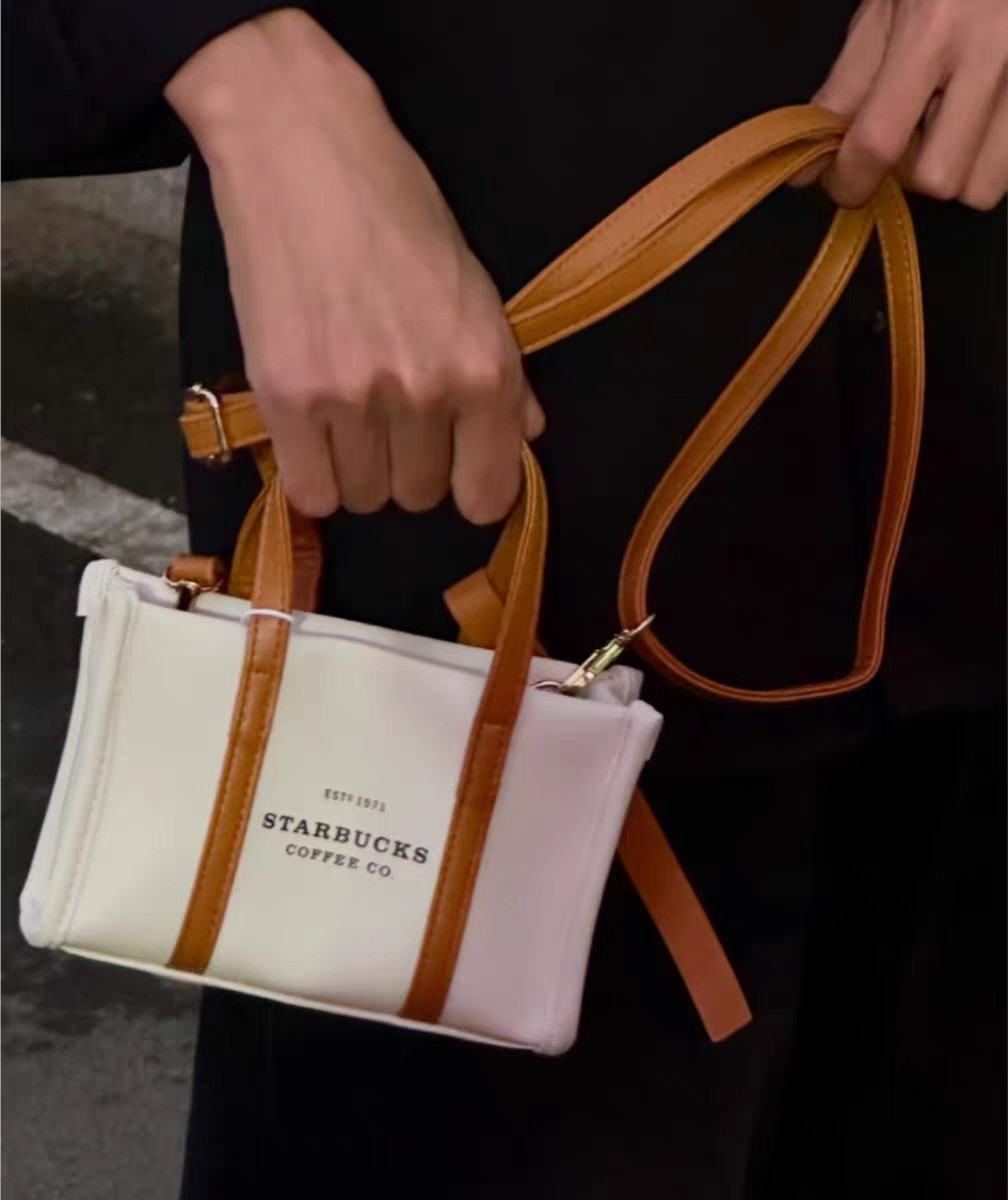 2026 Mini Tote Bag Canvas Leather Crossbody Shoulder Handbag Limited