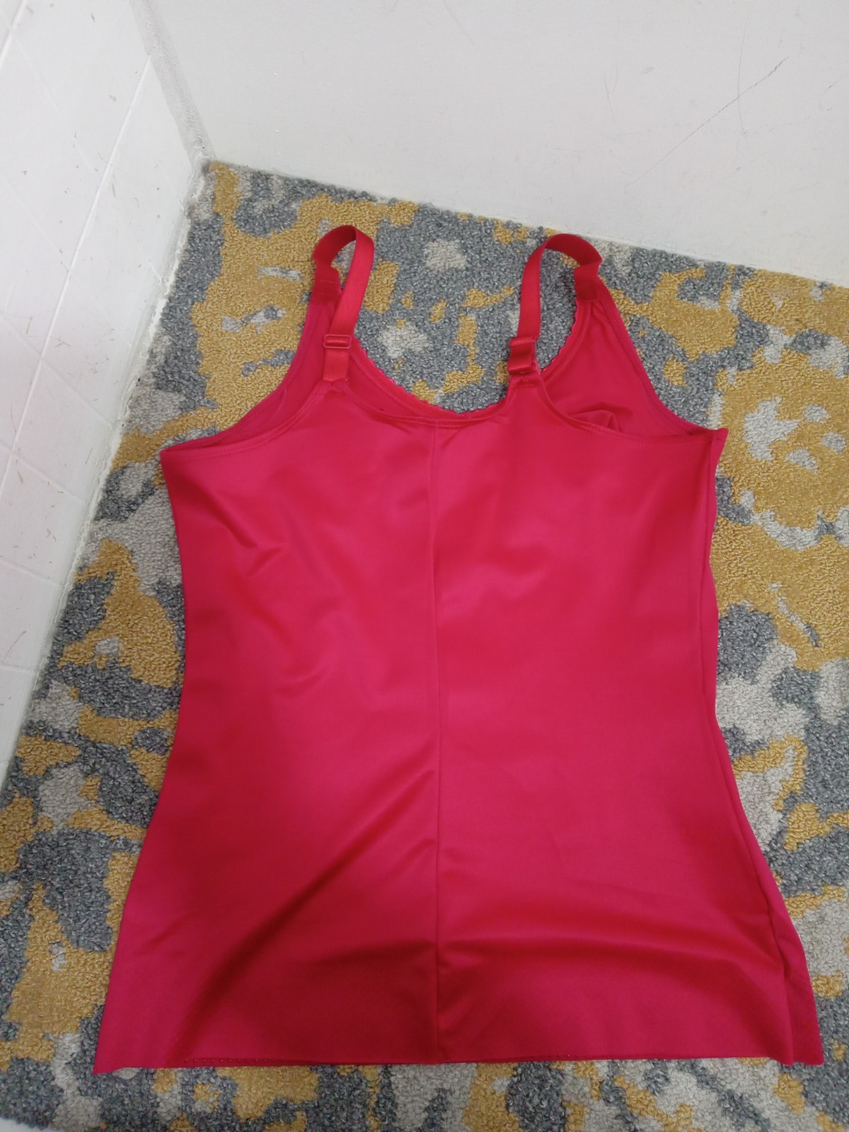 Ruby Ribbon Heritage Cami #1867 Red Sz 34 Multiway Straps Wireless SEE PHOTOS