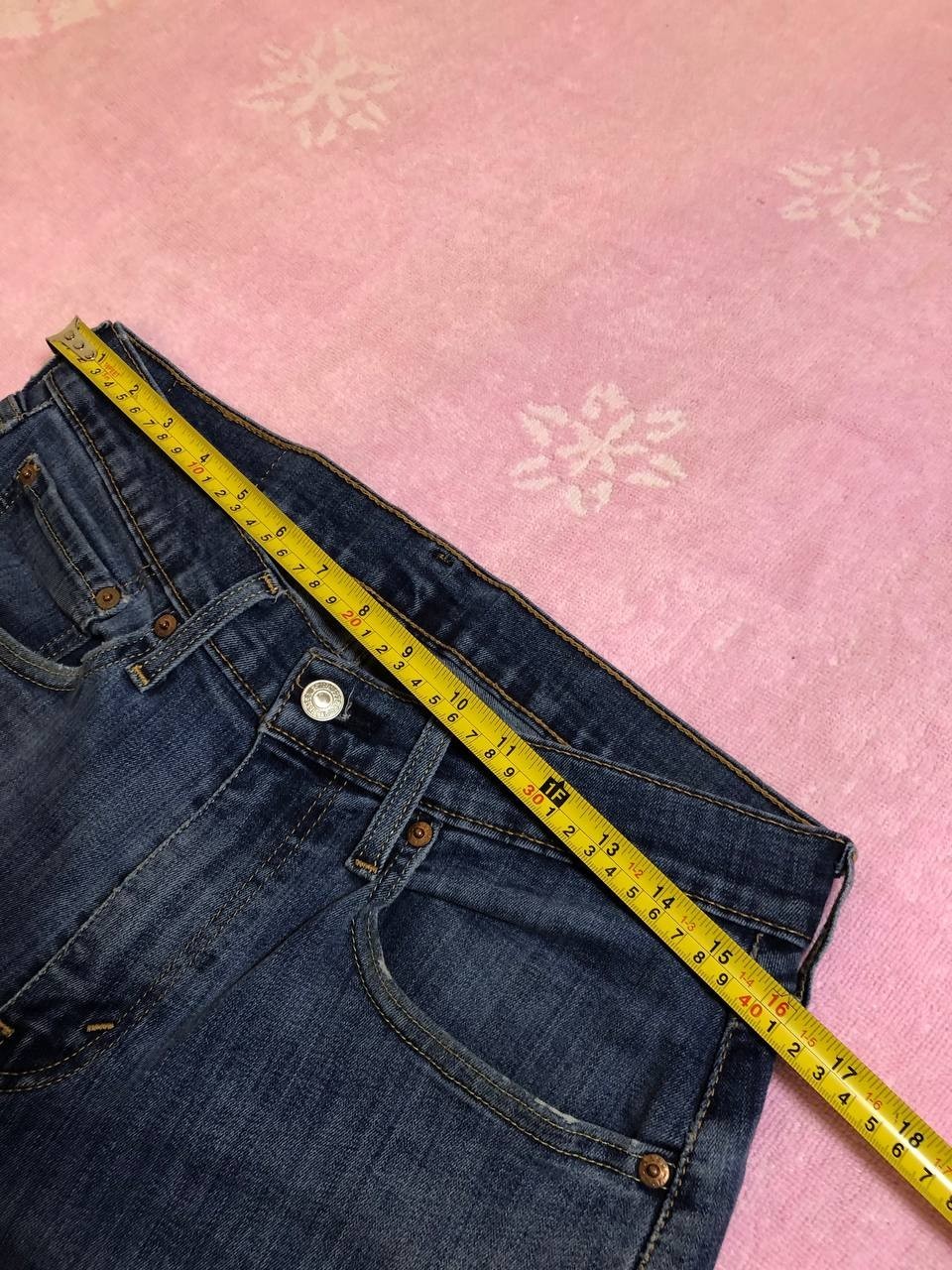 Levi s 502 Stretch Denim Jeans 31X32 Indigo Men
