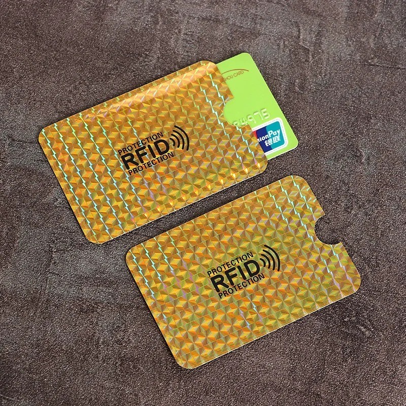 10PCS Anti RFID Blocking Card Sleeve-Secure Credit/Debit Card Holder ID Wallet