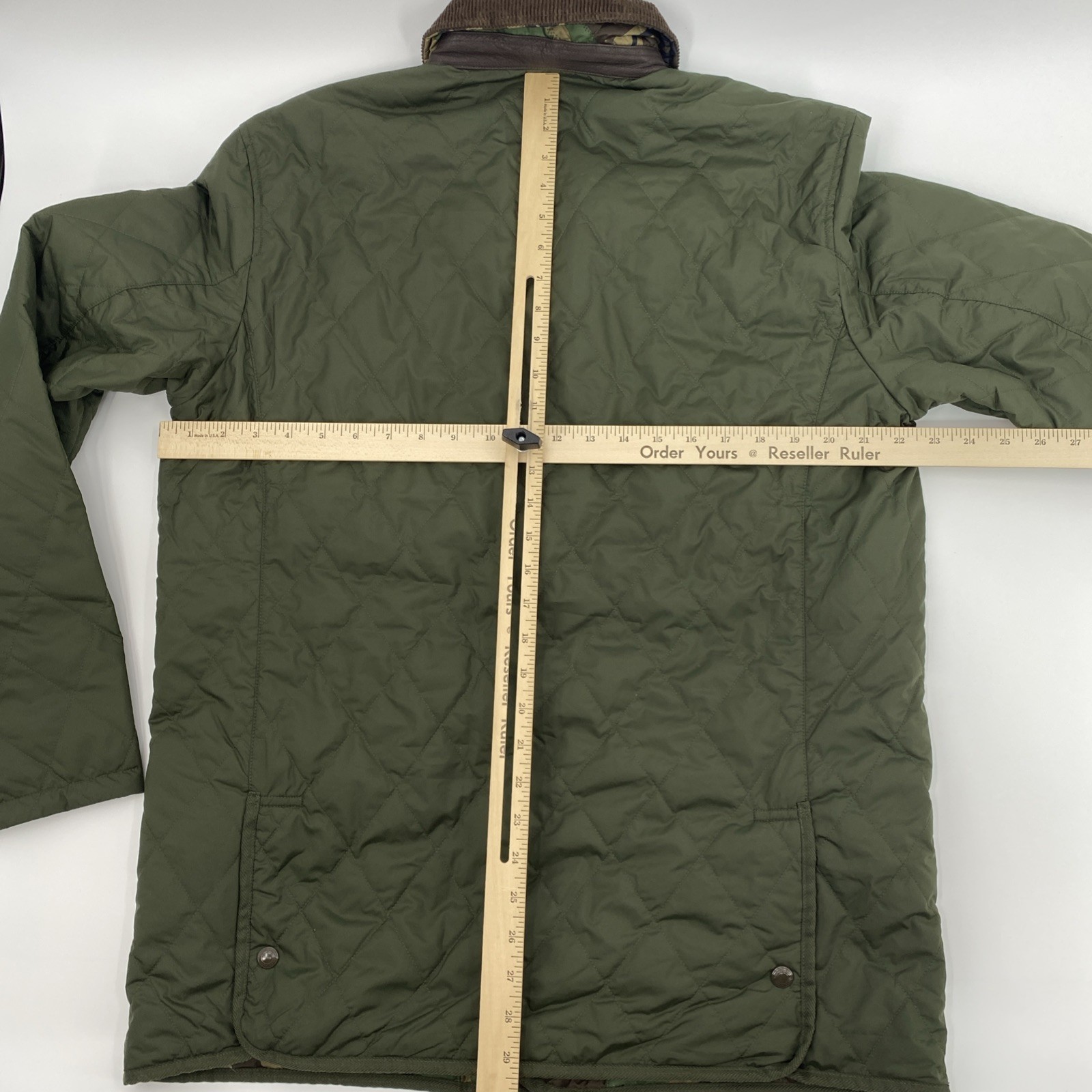 NEW Polo Ralph Lauren Jacket Mens Medium Green Camo M Classics 2 Reversible