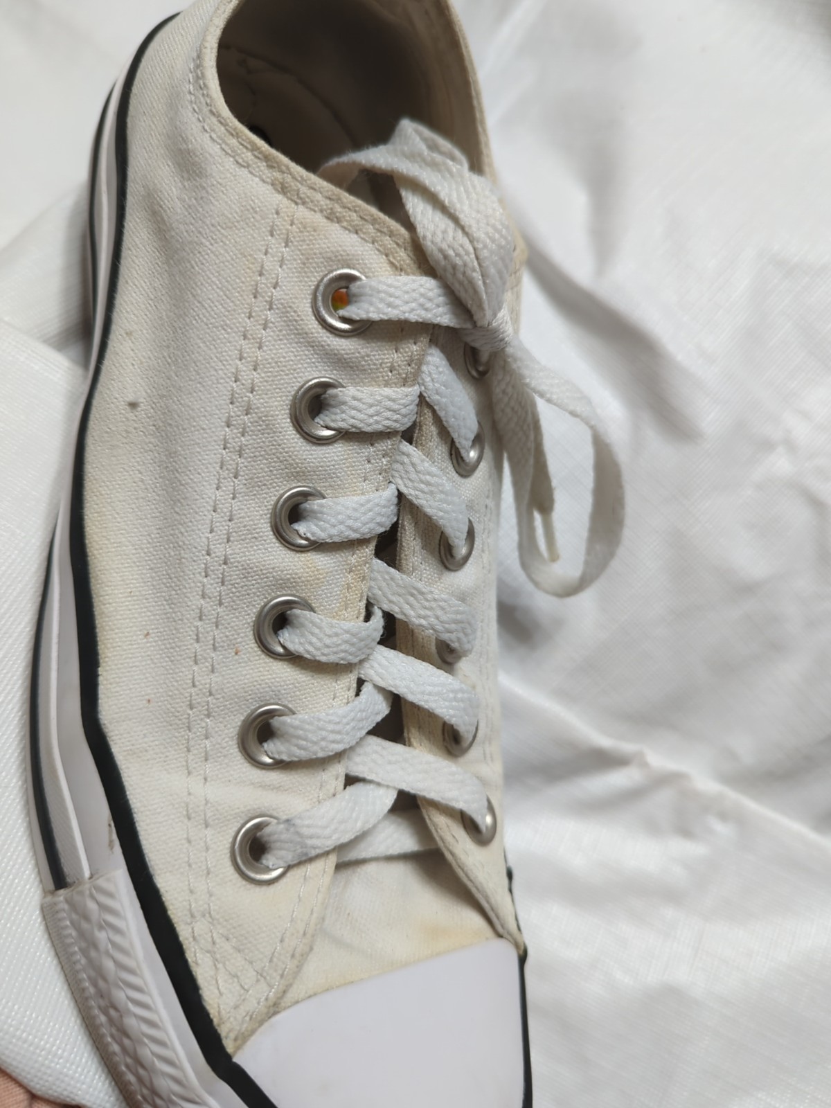 Sneakers Converse All Stars RAINBOW TONGUES Low Top Unisex Shoes Sz W8 M6 Pride