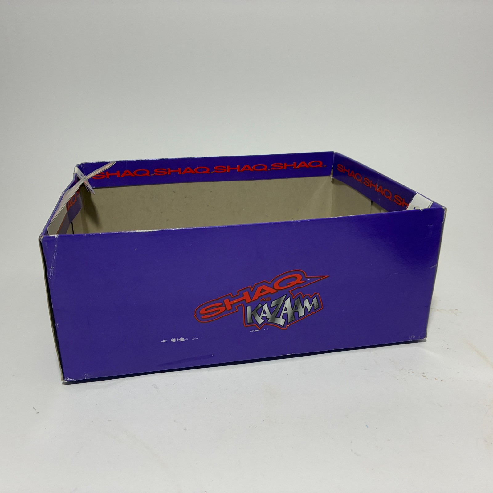 Shaq as Kazaam Show Box – 1996 KidsNATION – EMPTY BOX – no shoes