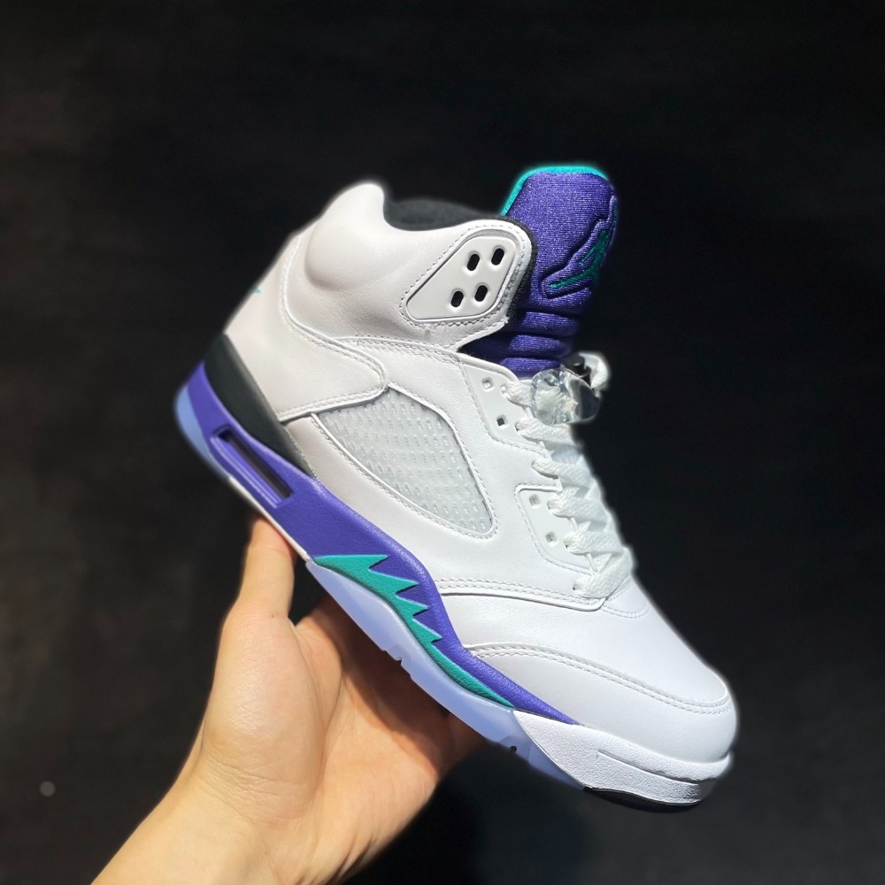 AJ 5 Retro Grape 2025 HQ7978-100 Men Size