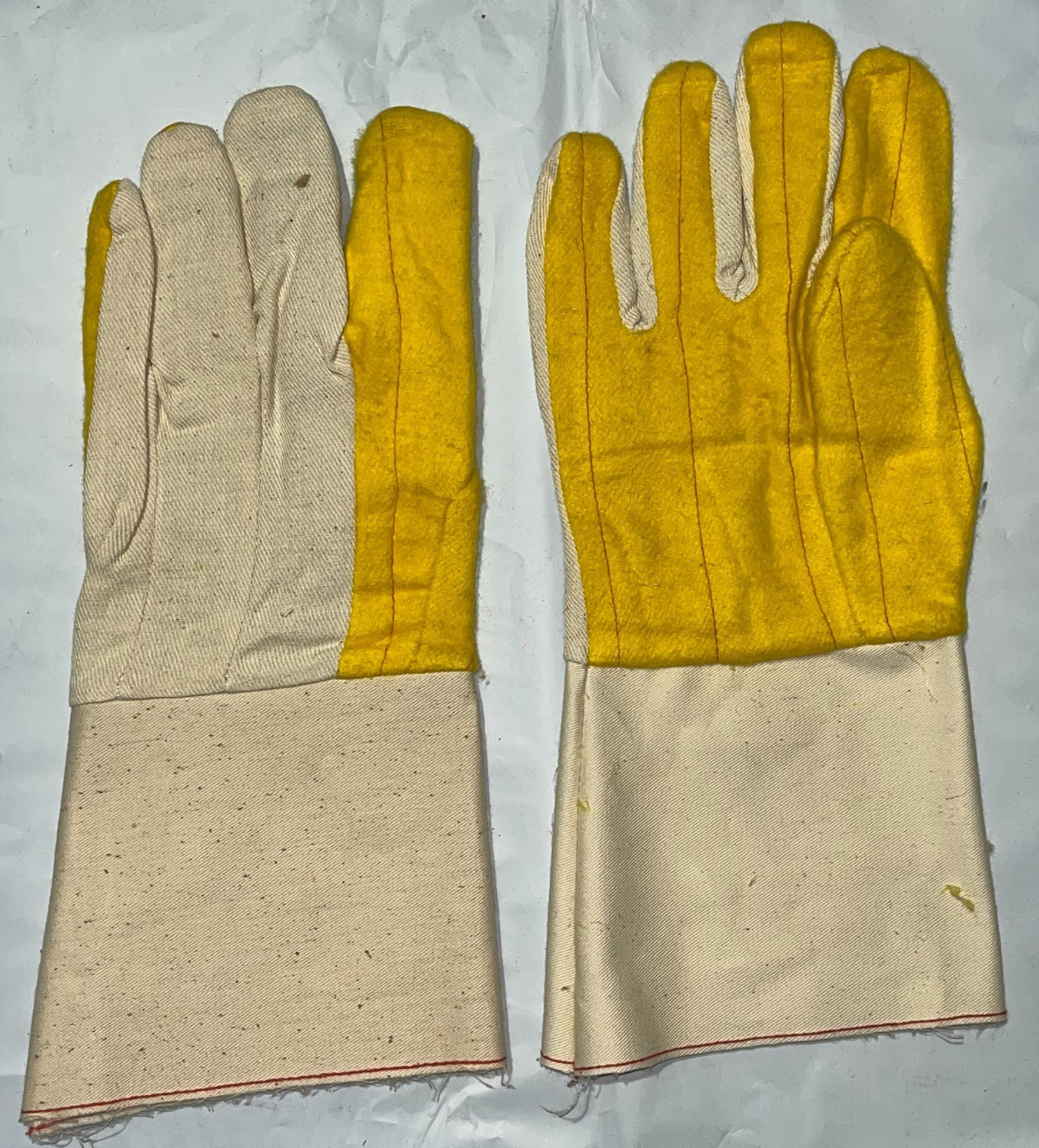 12- 100% COTTON DURABLE HEAVYWEIGHT CANVAS BACK CONSTRUCTION WORK CHORE GLOVES