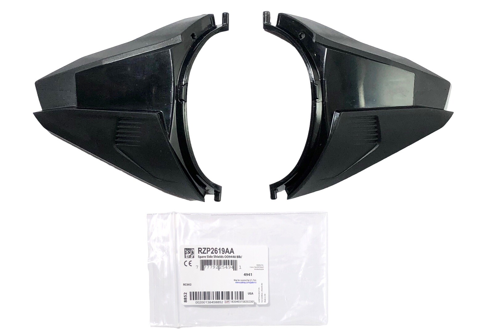 Oakley Clifden OO9440 BLACK Protective Replacement Side Shields MADE IN USA