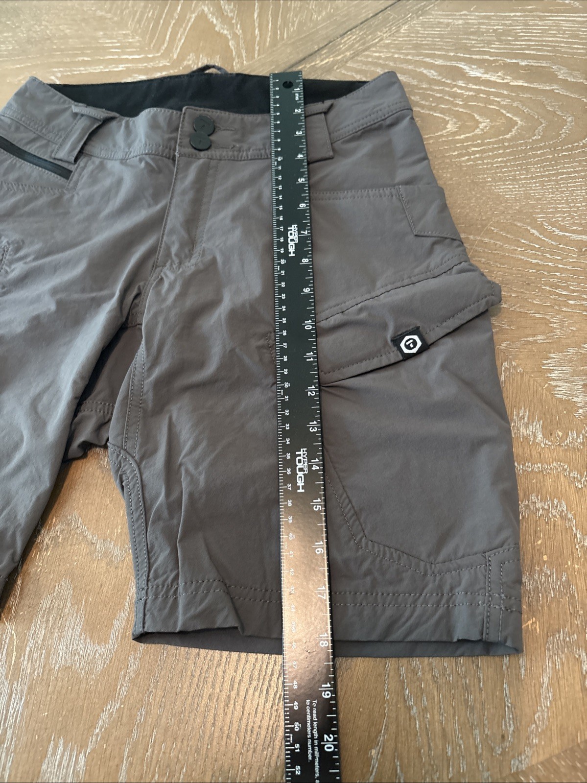 TRUEWERK Women’s Shorts Pockets Olive Green Size 2