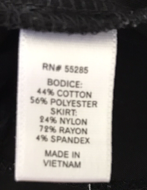 Express Womens Mesh Top Solid Skirt Dress Sz M pre-owned