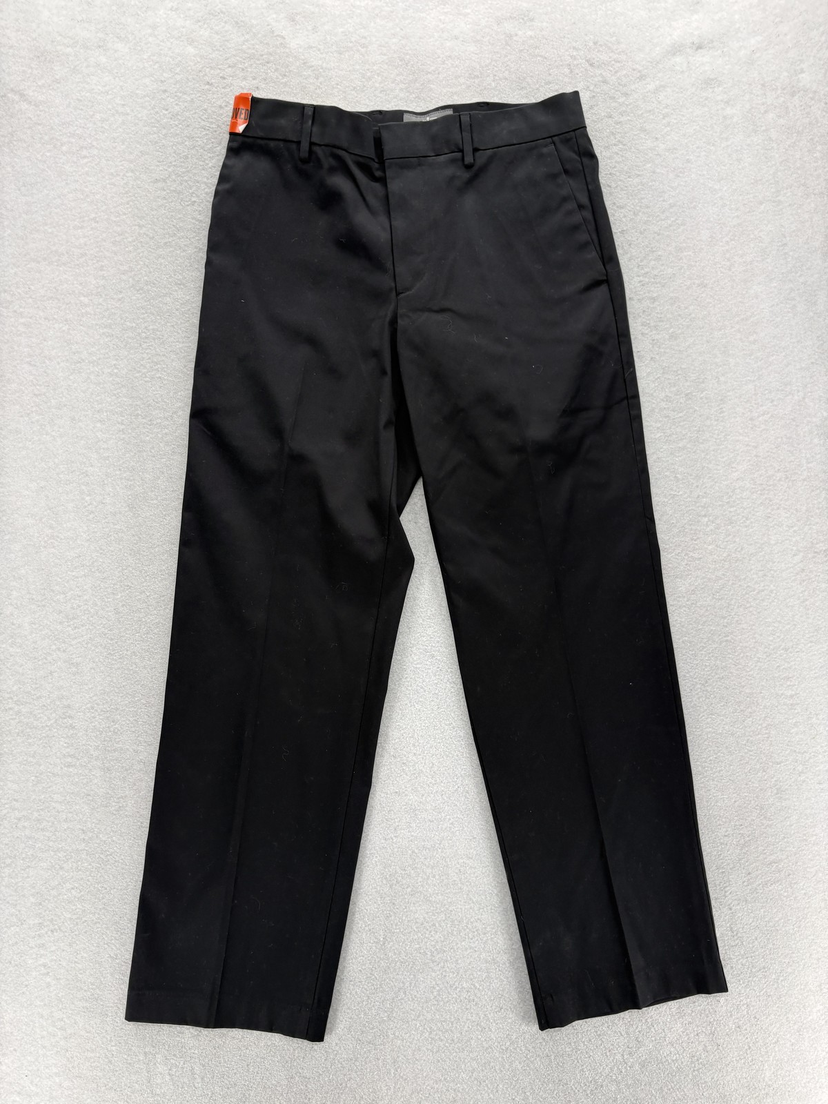 Dockers Iron Free Khaki Pants Mens 30×29 Black Straight Stretch Wrinkle Free NWT