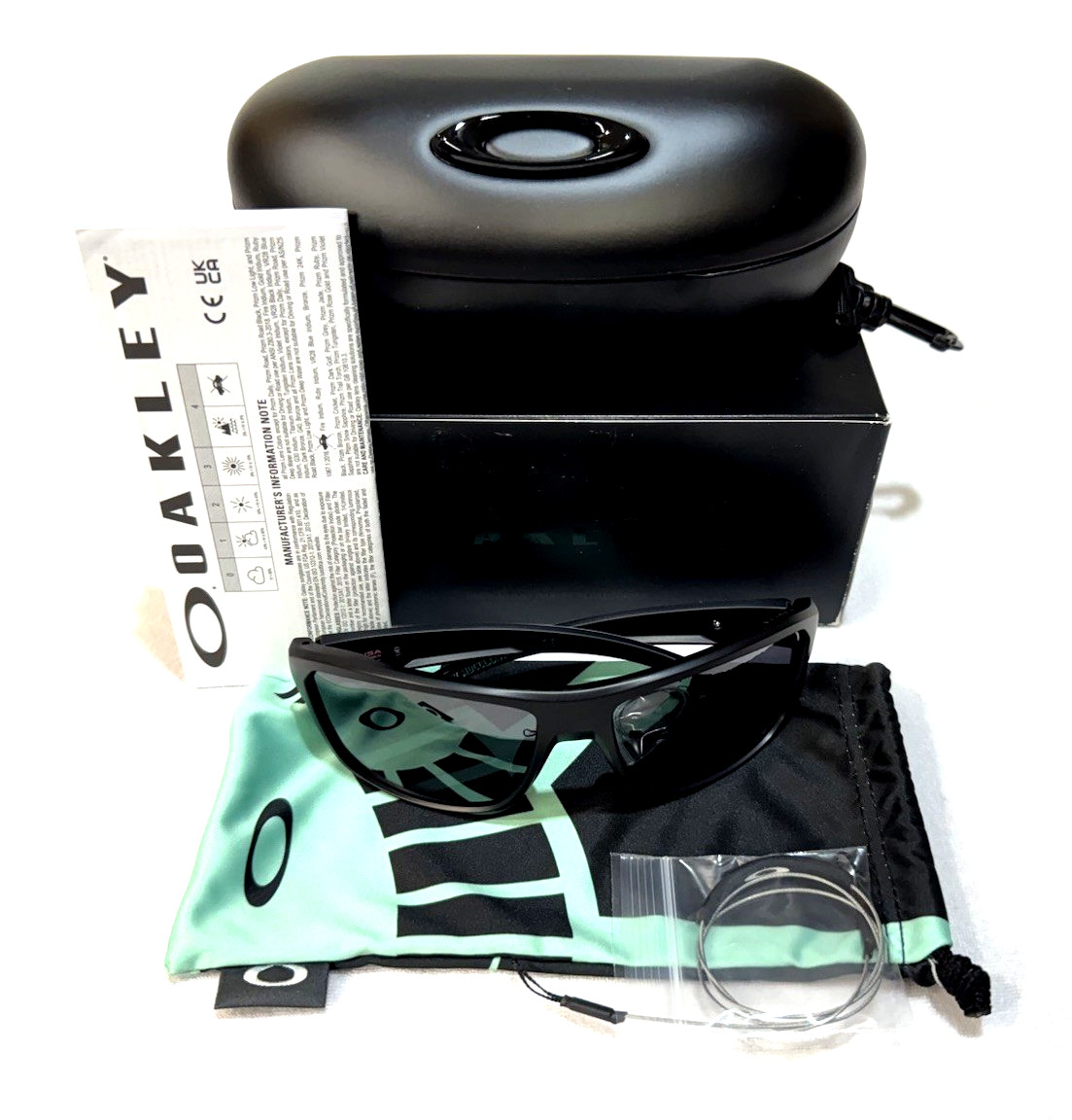 OAKLEY Split Shot Matte Black / Prizm Black Sunglasses OO9416-38 Authentic – New