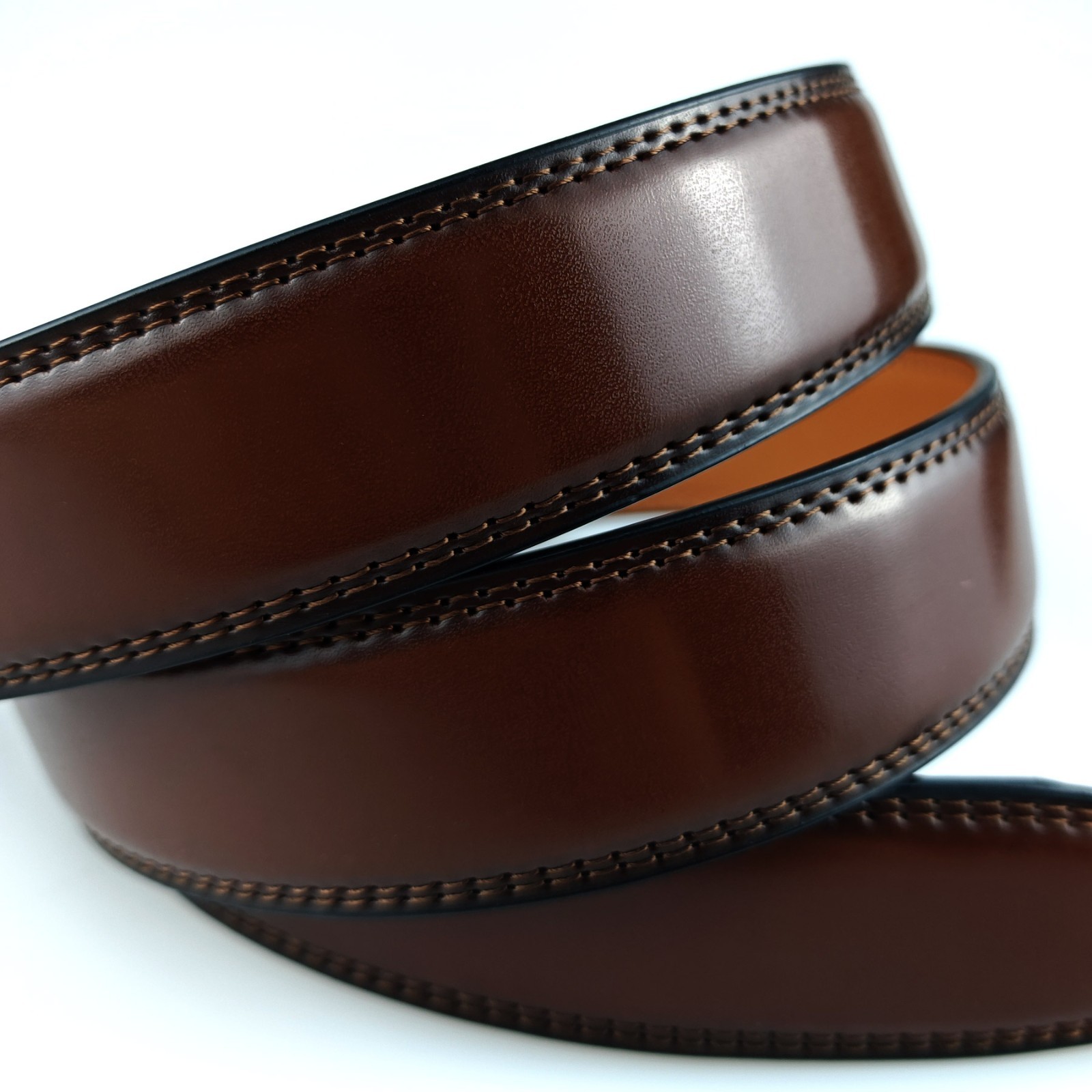 Microfiber Leather Mens Ratchet Belt Belts For Men Adjustable Automatic Buckle