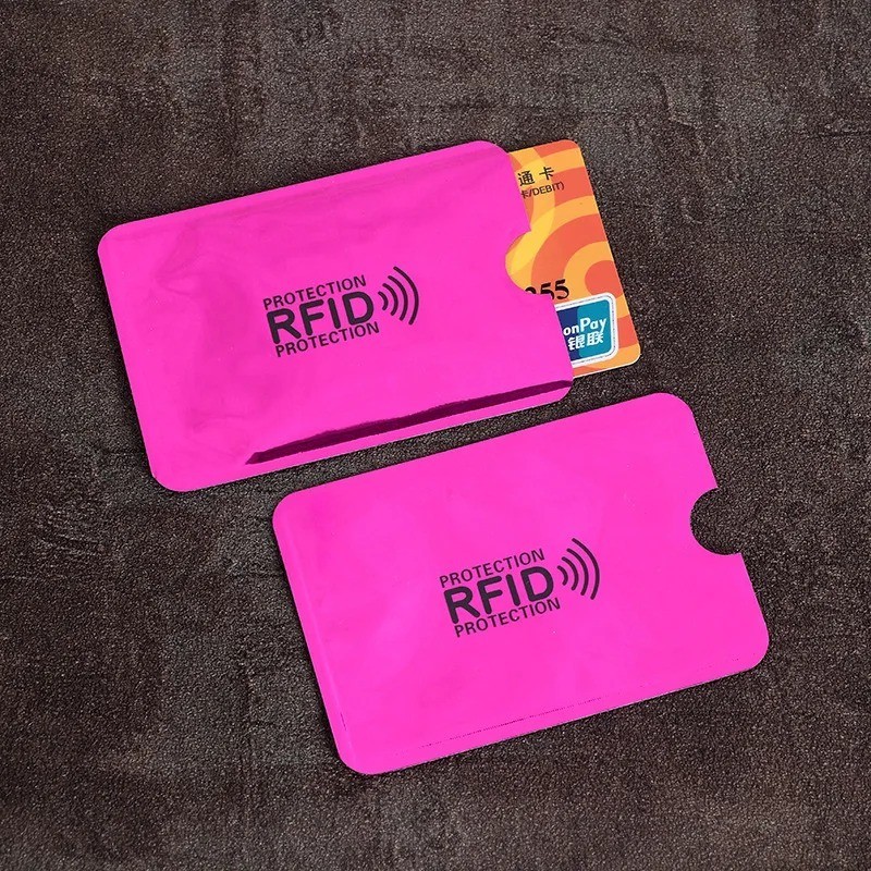 10PCS Anti RFID Blocking Card Sleeve-Secure Credit/Debit Card Holder ID Wallet
