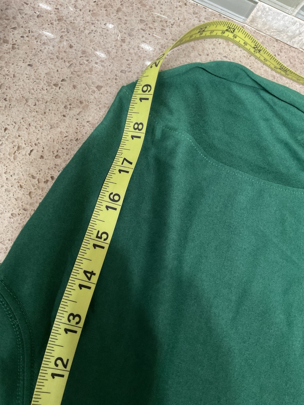 Nike Womens Nike TShirt Green Dri Fit Long Sleeve Sz XXL 48×28” New