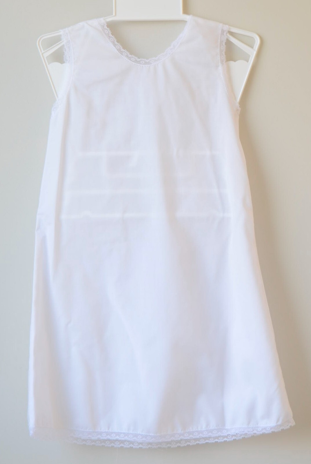 NWT Petit Ami White Gown Christening Dedication Dress 9 Months 9M Baby Girls