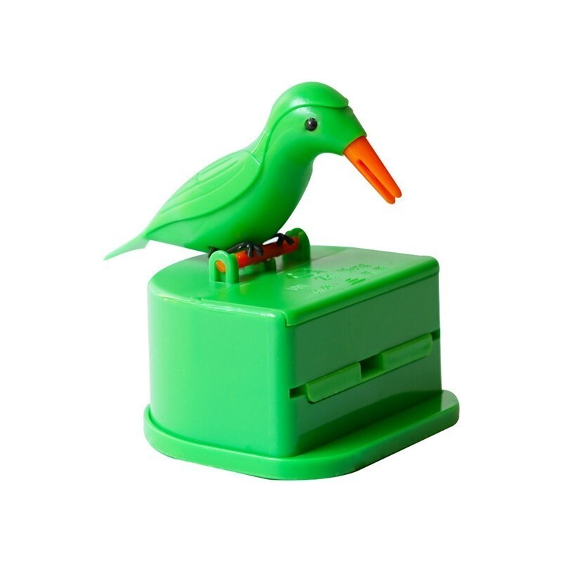 Toothpick Box 1PCS Toothpick Dispenser Gag Gift Table Decoration Cute Bird