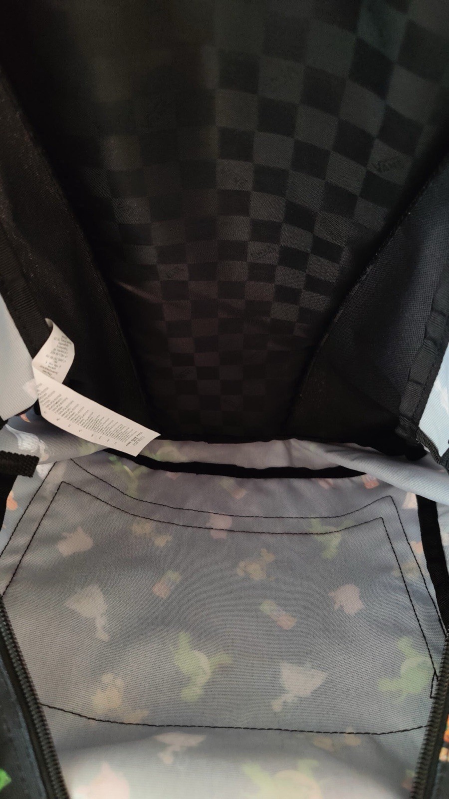 Vans x Pixar Toy Story All Over Print Black Backpack Limited Edition