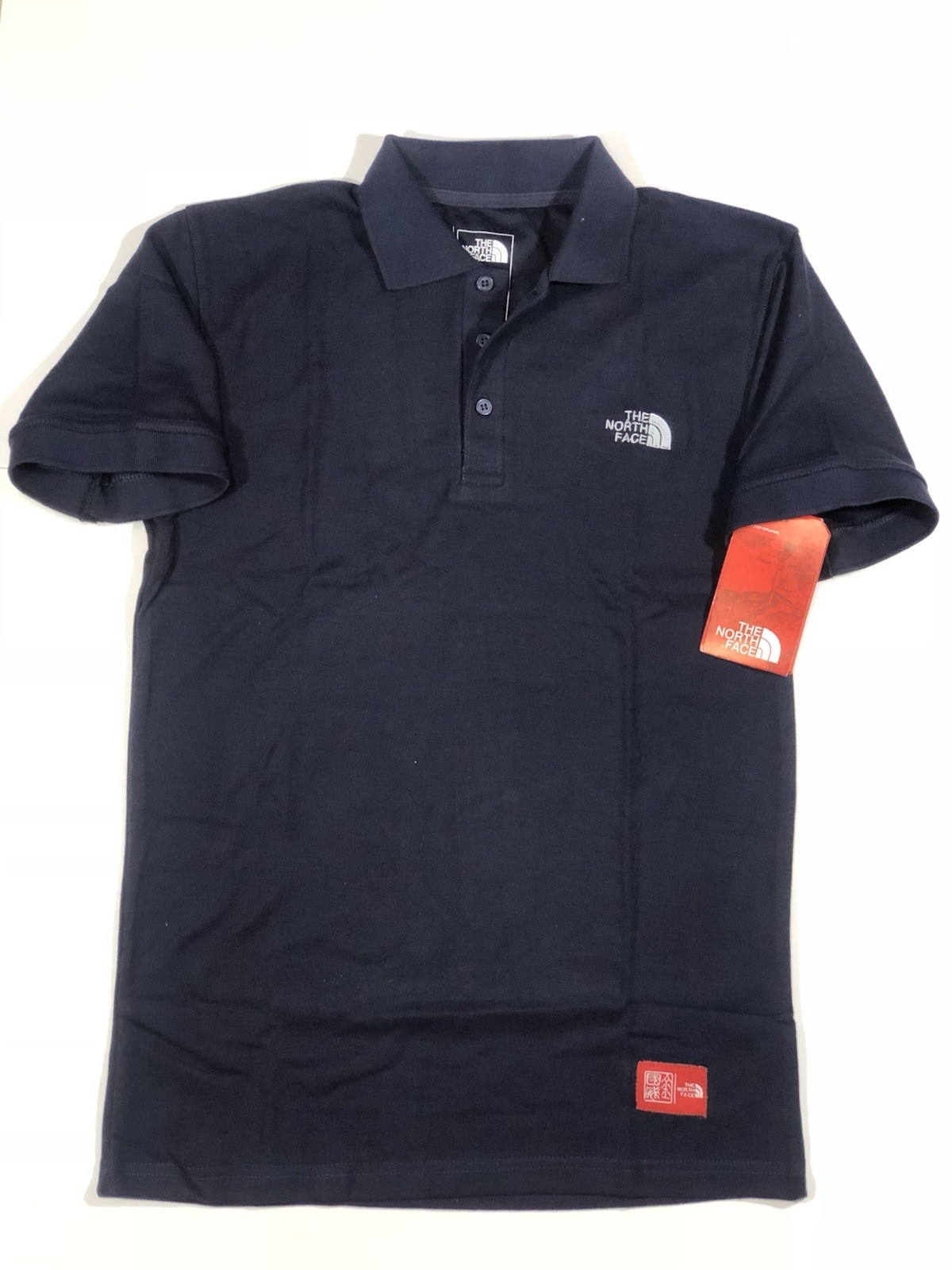 The North Face Polo Shirt Short Sleeve Mens medium Blue Golf