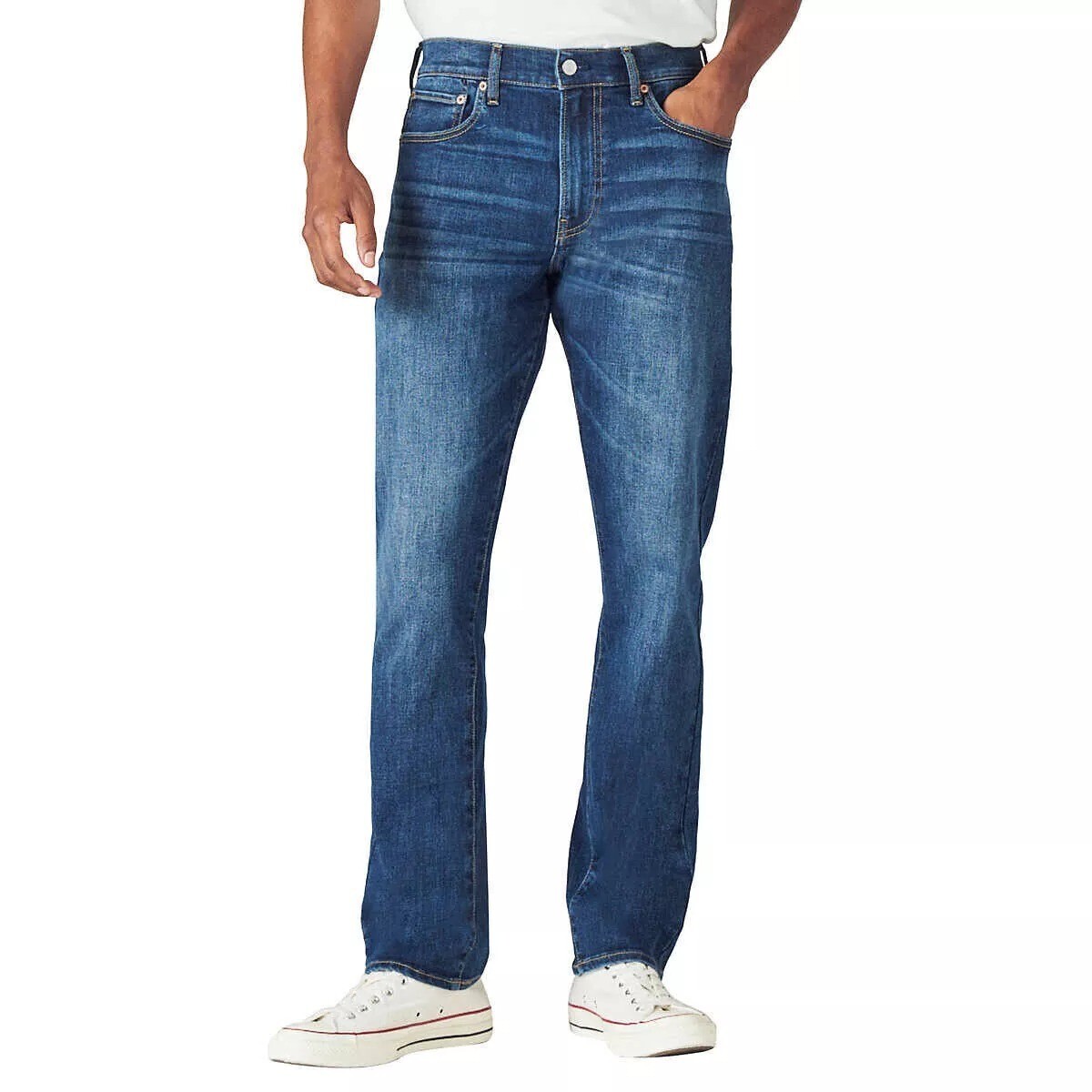 NWT Men’s Lucky Brand Jeans 410 Athletic Straight Leg Fit Cotton Blend Comfort