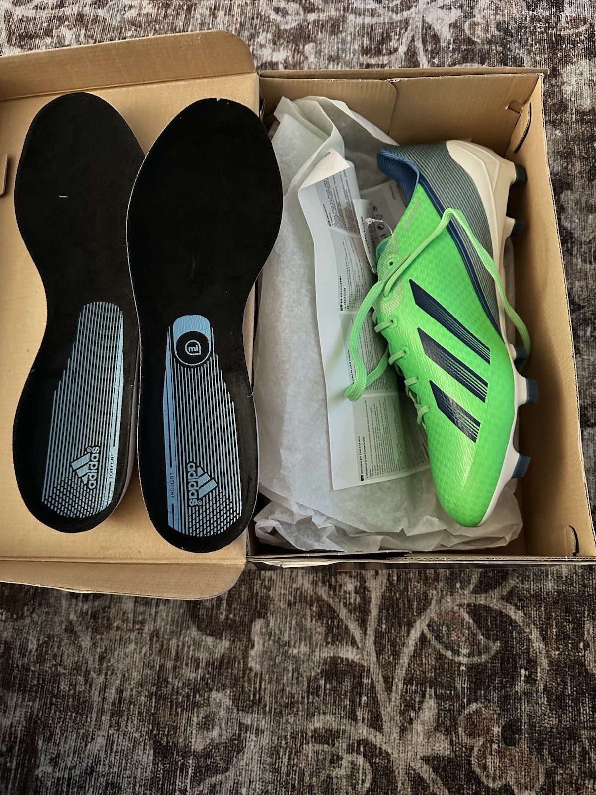 adidas adizero F50 TRX FG Soccer Cleats Green/Blue/White G65310