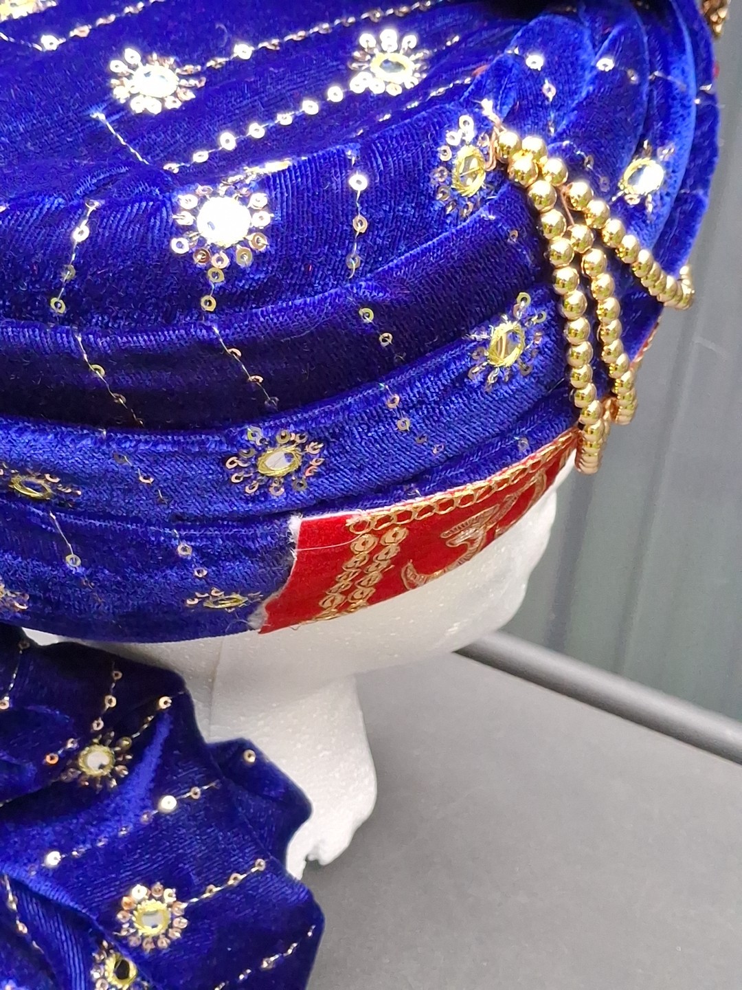 Indian Turban Dulha Safa Pagri Men Groom Wedding Maharajeh Baraati Bollywood Hat