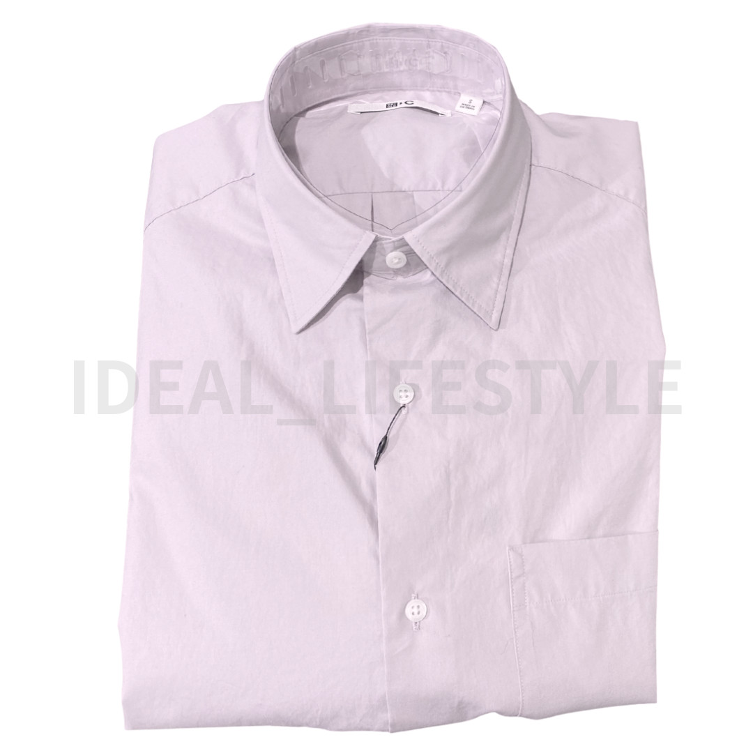 UNIQLO :C Broadcloth Shirt S-4XL Oversized Long-Sleeve Cotton Men 482453 NWT