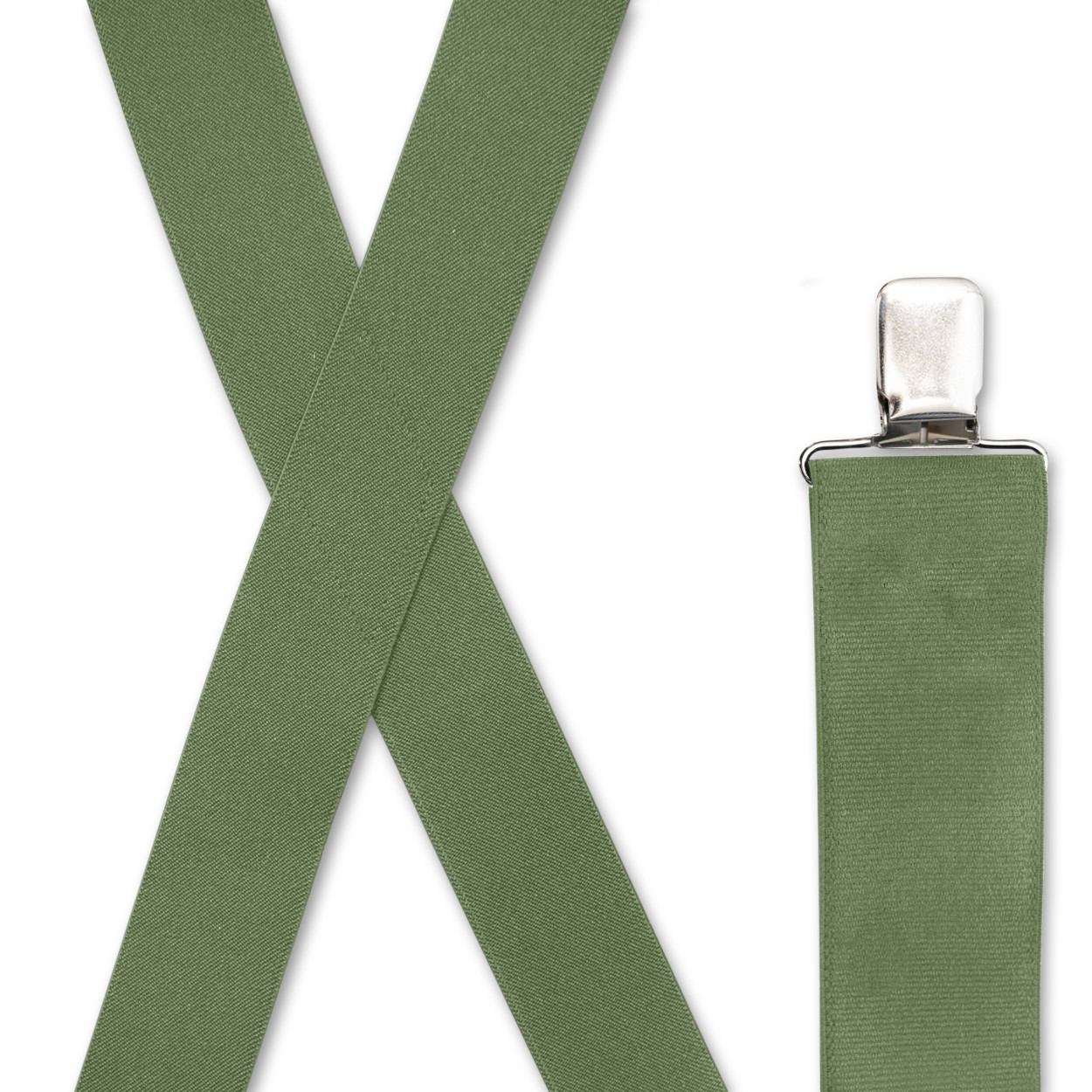 Men’s Suspenders – Strong Clips, Many Colors, X Style 1.5″ & 2″, USA Made