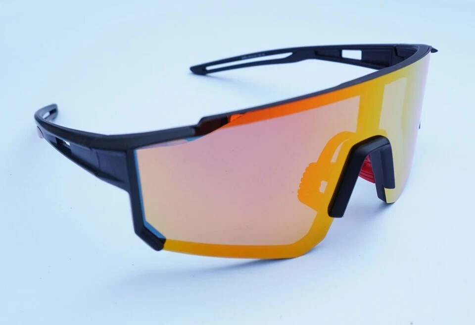 Velos™ Sports Shades Sunglasses – Polarized Mirrored TAC Lenses Baseball Cycling